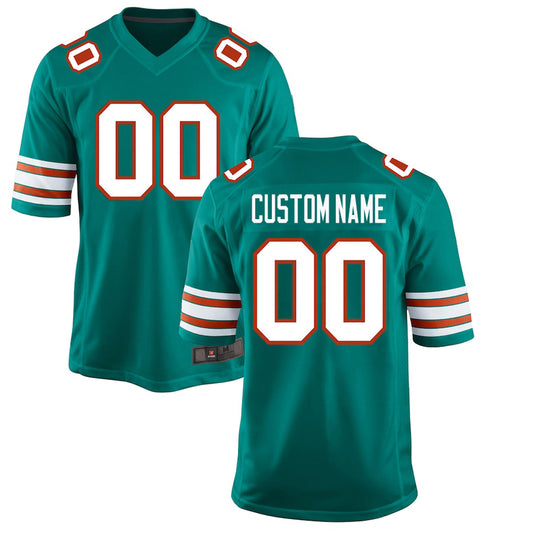 Custom M.Dolphins 2022 Jerseys Stitched American Football Jerseys - Main View