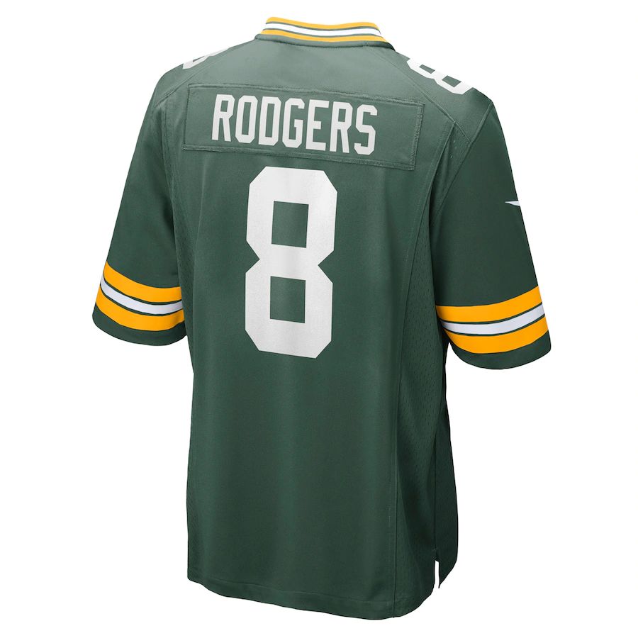 GB.Packers #8 Amari Rodgers Green Game Jersey Stitched American Football Jerseys - Main View