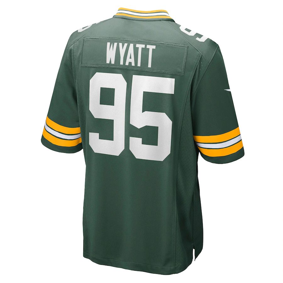 GB.Packers #95 Devonte Wyatt Green 2022 Draft First Round Pick Player Game Jersey Stitched American Football Jerseys - Main View