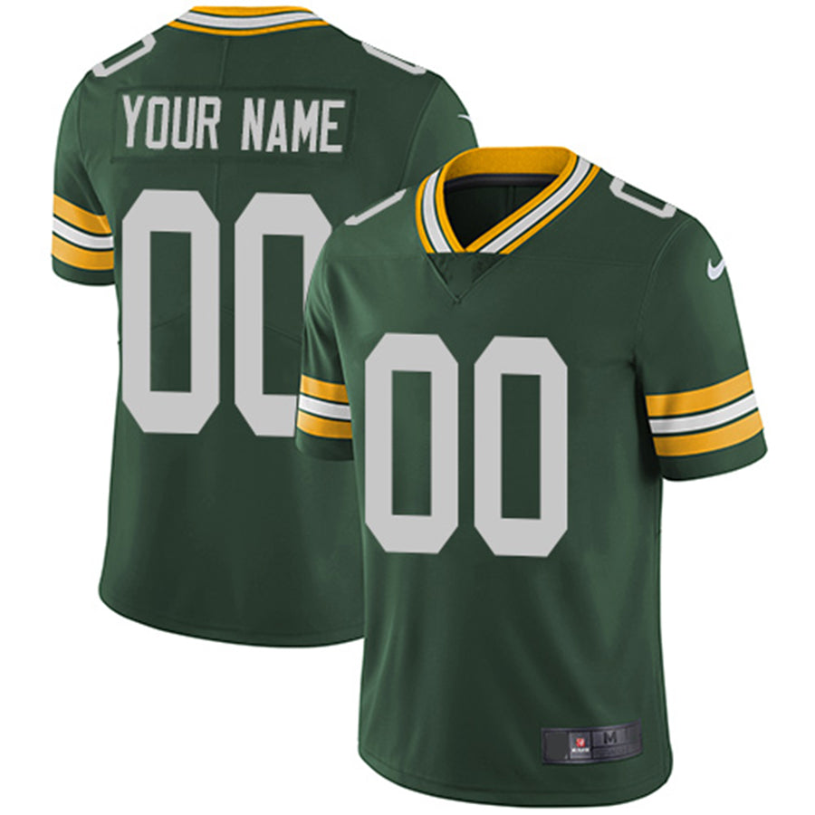 Custom GB.Packers Green Customized Vapor Untouchable Player Limited Jersey Stitched American Football Jerseys - Main View