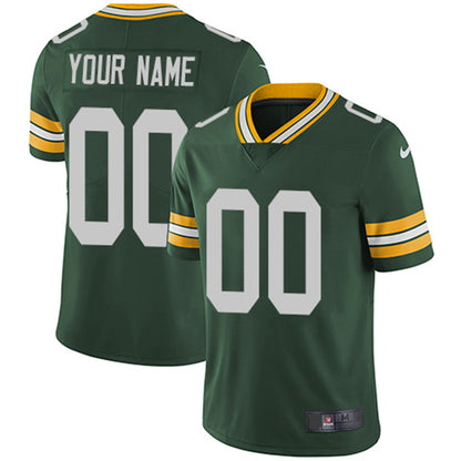 Custom GB.Packers Green Customized Vapor Untouchable Player Limited Jersey Stitched American Football Jerseys - Main View