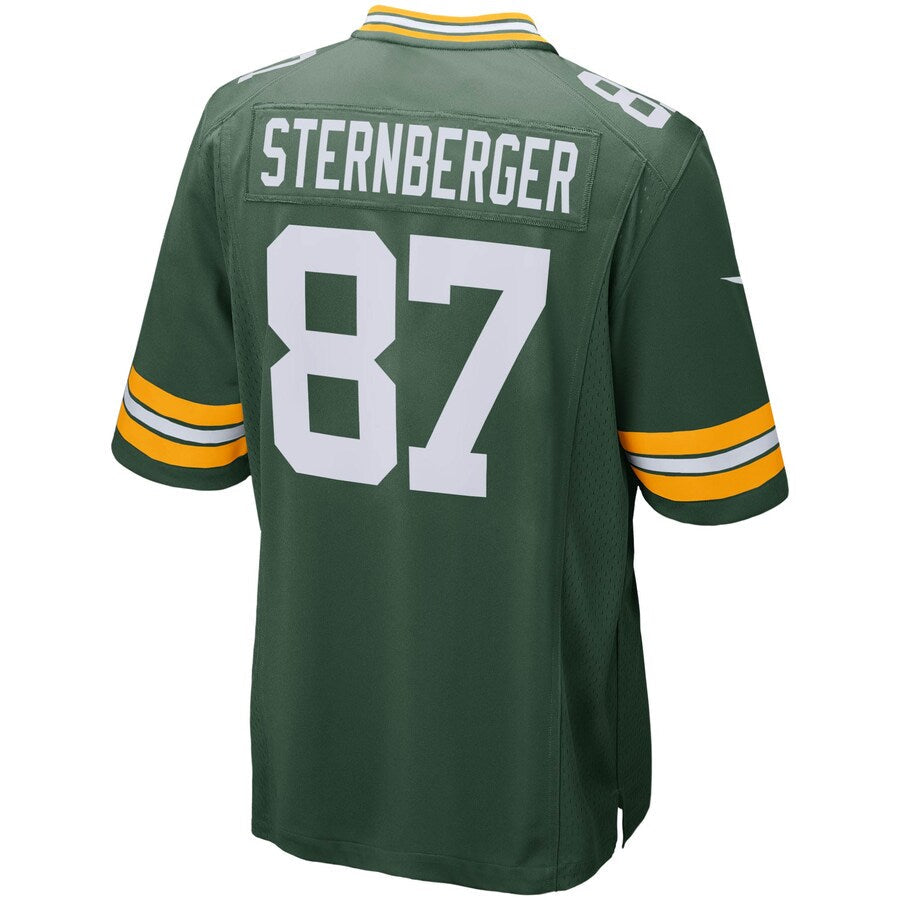 GB.Packers #87 Jace Sternberger Green Game Player Jersey Stitched American Football Jerseys - Main View