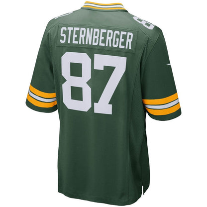 GB.Packers #87 Jace Sternberger Green Game Player Jersey Stitched American Football Jerseys - Main View