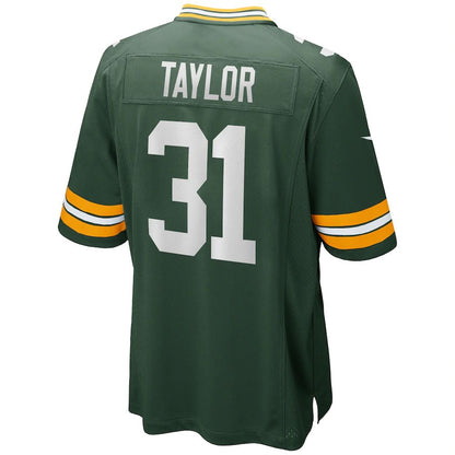 GB.Packers #31 Jim Taylor Green Game Retired Player Jersey Stitched American Football Jerseys - Main View
