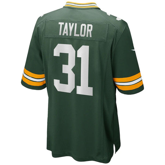 GB.Packers #31 Jim Taylor Green Game Retired Player Jersey Stitched American Football Jerseys - Main View