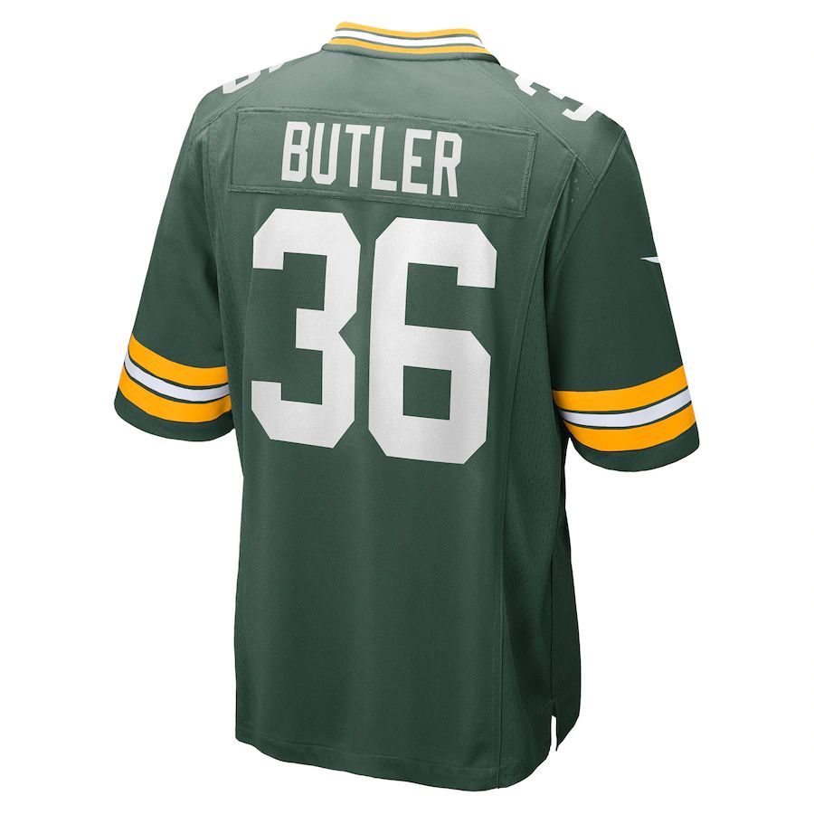 GB.Packers #36 LeRoy Butler Green Retired Player Game Jersey Stitched American Football Jerseys - Main View