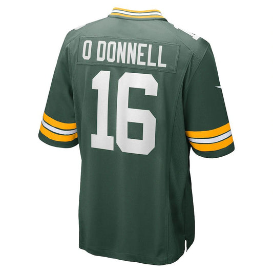 GB.Packers #16 Pat O'Donnell Green Game Player Jersey Stitched American Football Jerseys - Main View
