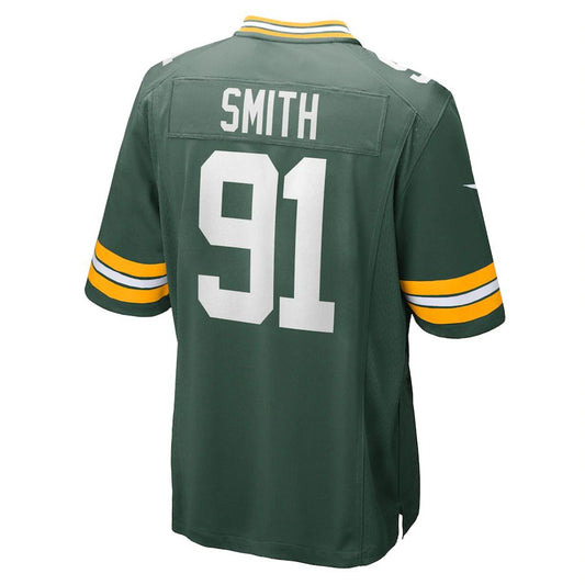 GB.Packers #91 Preston Smith Green Game Team Jersey Stitched American Football Jerseys - Main View