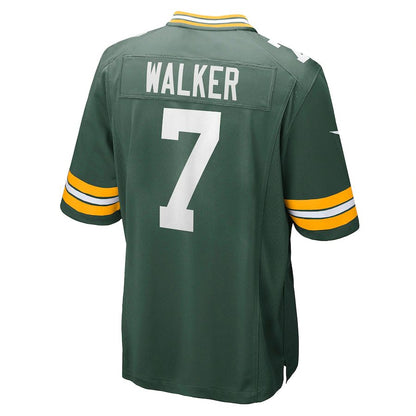 GB.Packers #7 Quay Walker Green 2022 Draft First Round Pick Game Jersey Stitched American Football Jerseys - Main View