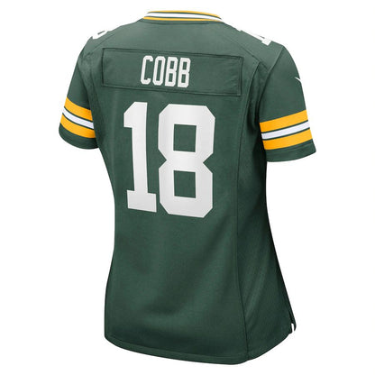 GB.Packers #18 Randall Cobb Green Game Player Jersey Stitched American Football Jerseys - Main View