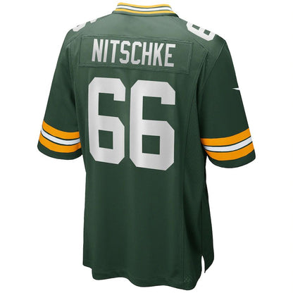 GB.Packers #66 Ray Nitschke Green Game Retired Player Jersey Stitched American Football Jerseys - Main View