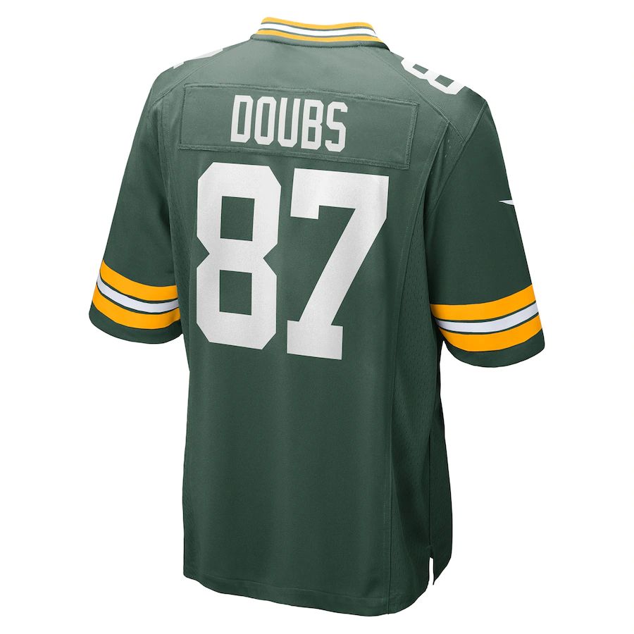GB.Packers #87 Romeo Doubs Green Game Player Jersey Stitched American Football Jerseys - Main View