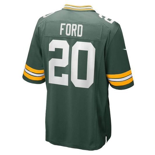 GB.Packers #20 Rudy Ford Green Game Player Jersey Stitched American Football Jerseys - Main View