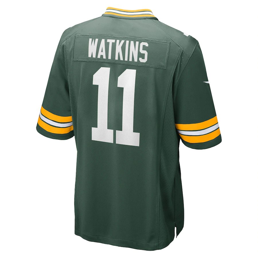 GB.Packers #11 Sammy Watkins Green Game Player Jersey Stitched American Football Jerseys - Main View
