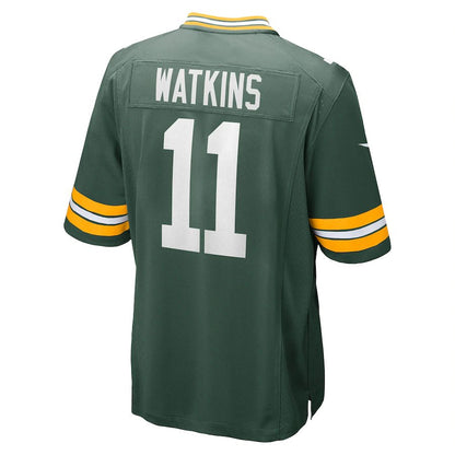 GB.Packers #11 Sammy Watkins Green Game Player Jersey Stitched American Football Jerseys - Main View
