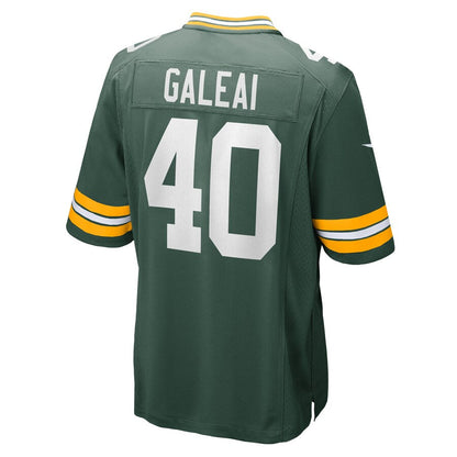 GB.Packers #40 Tipa Galeai Green Team Game Player Jersey Stitched American Football Jerseys - Main View