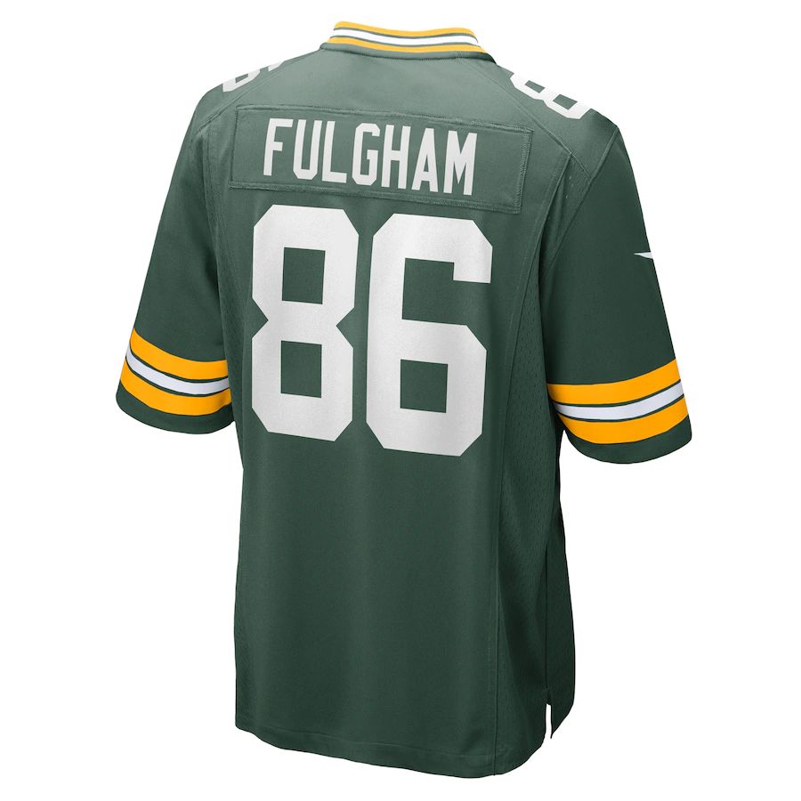 GB.Packers #86 Travis Fulgham Green Game Player Jersey Stitched American Football Jerseys - Main View