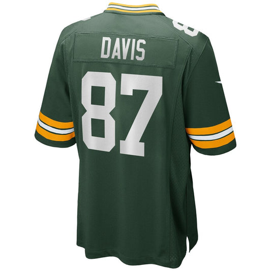 GB.Packers #87 Willie Davis Green Game Retired Player Jersey Stitched American Football Jerseys - Main View