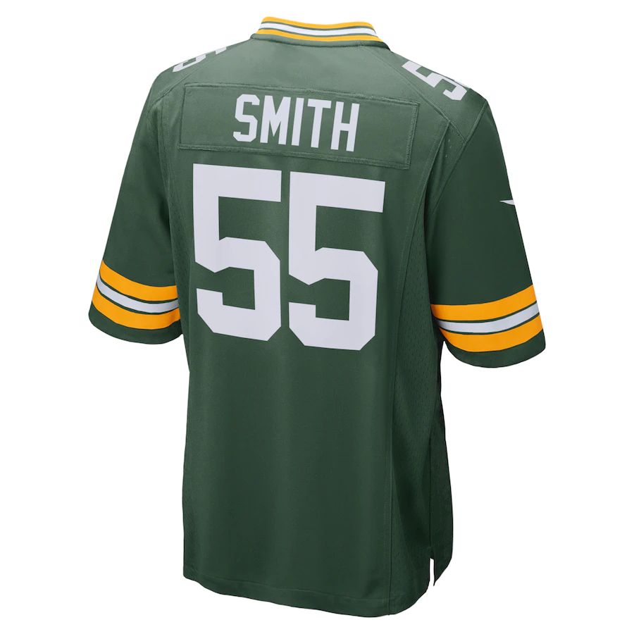 GB.Packers #55 Za'Darius Smith Green Game Team Jersey Stitched American Football Jerseys - Main View