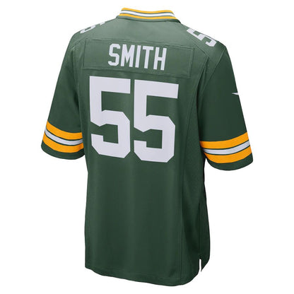 GB.Packers #55 Za'Darius Smith Green Game Team Jersey Stitched American Football Jerseys - Main View