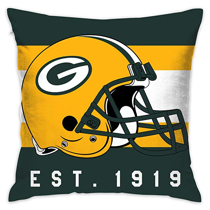 Football jerseys Design Personalized Pillowcase GB.Packers Decorative Throw Pillow Covers view 2