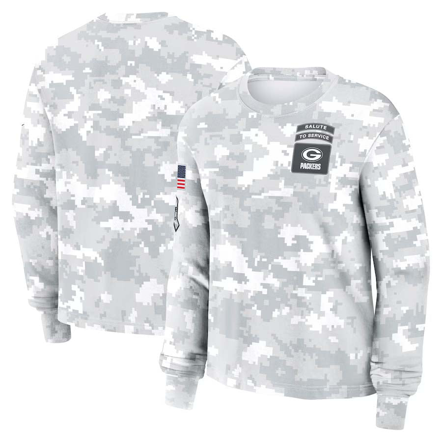 GB.Packers 2024 Salute To Service Club Pullover Cheap sale Birthday and Christmas gifts Stitched American Football Jerseys - Main View