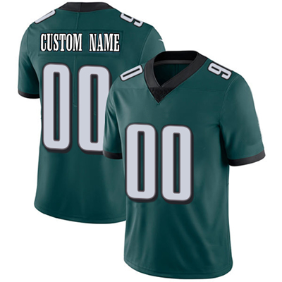 Custom P.Eagles 2022 Stitched American Football Jerseys - Main View