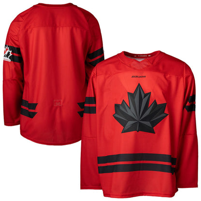 H.Canada Bauer Hockey Red 2026 Semi Pro Stitched American Hockey Jerseys - Main View