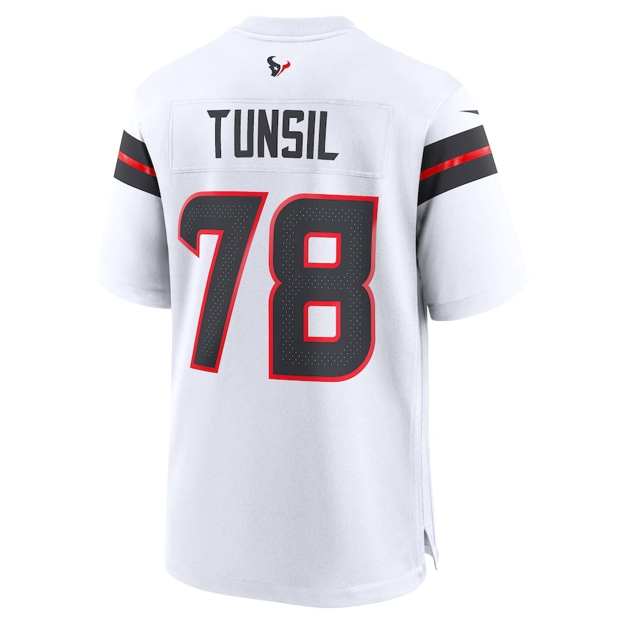 H.Texans #78 Laremy Tunsil White Game American Football Jersey - Main View