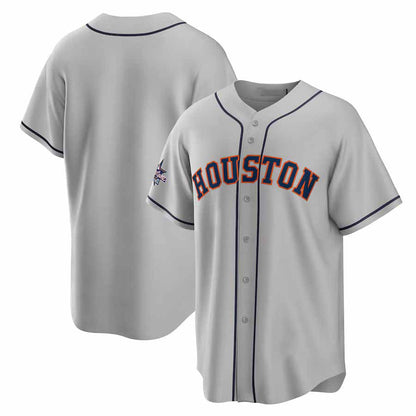 Houston Astros 2025 All-Star Game Away Replica Jersey - Gray Stitched Baseball Jersey - Main View