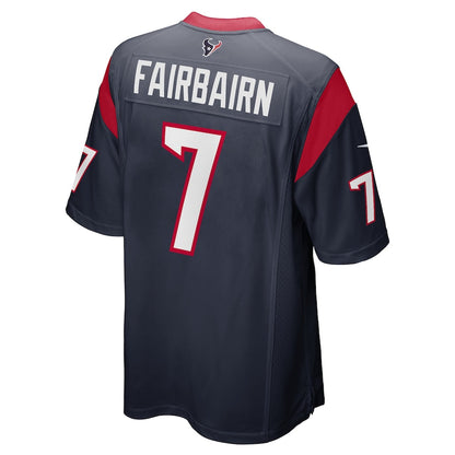 H.Texans #7 Ka'imi FairbairnNavy Game Jersey Stitched American Football Jerseys - Main View