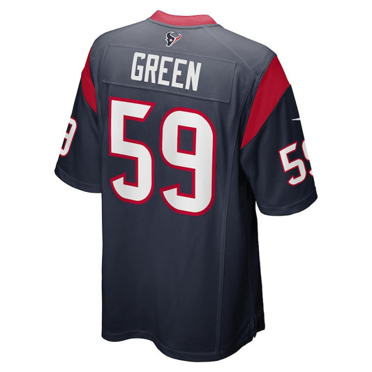 H.Texans #59 Kenyon Green Navy 2022 Draft First Round Pick Player Game Jersey Stitched American Football Jerseys - Main View