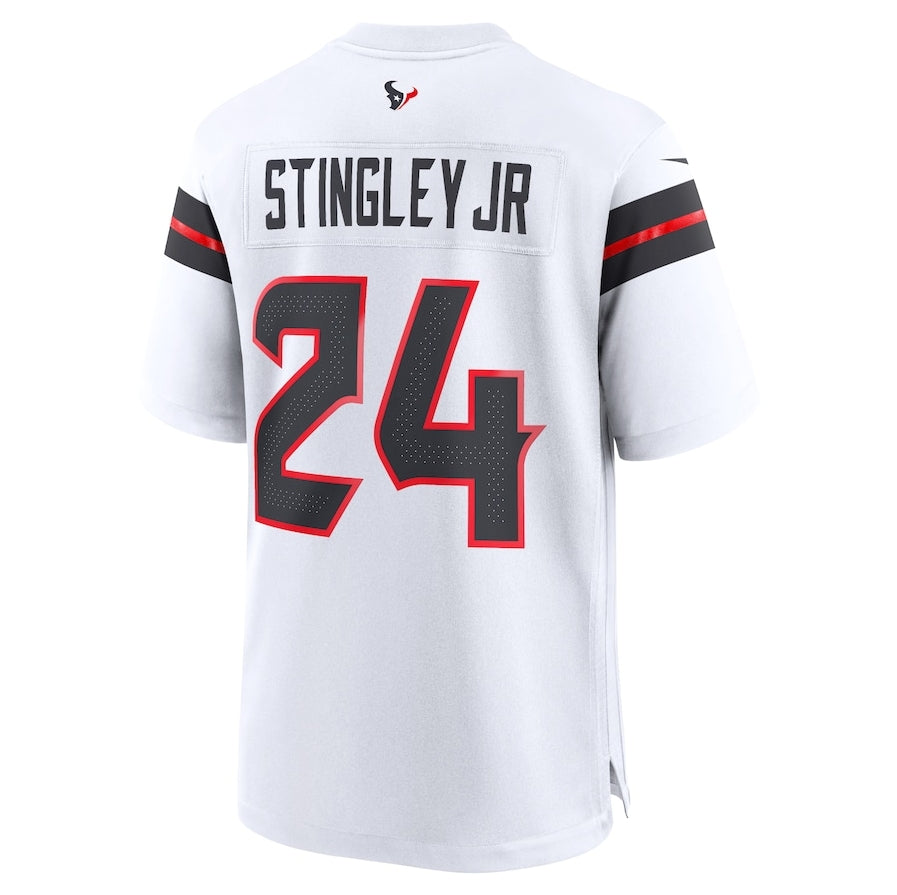 H.Texans #24 Derek Stingley Jr. Game Jersey - White Football Jerseys - Main View