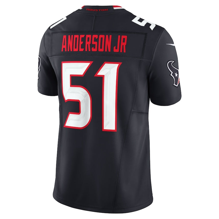 H.Texans #51 Will Anderson Jr. Vapor F.U.S.E. Limited Jersey - Navy Football Jerseys - Main View