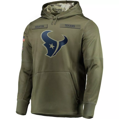H.Texans 2024 Salute To Service Club Pullover Hoodie Cheap sale Birthday and Christmas gifts Stitched American Football Jerseys - Main View