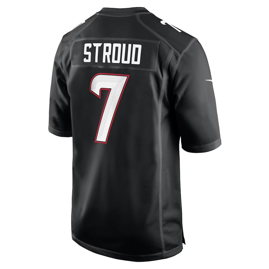 H.Texans #7 C.J. Stroud Carbon Black Fashion American Football Jerseys - Main View