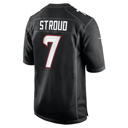 H.Texans #7 C.J. Stroud Carbon Black Fashion American Football Jerseys - Main View