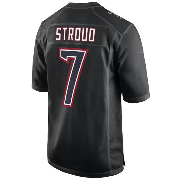 H.Texans #7 C.J. Stroud Navy Game Jersey Stitched American Football Jerseys - Main View