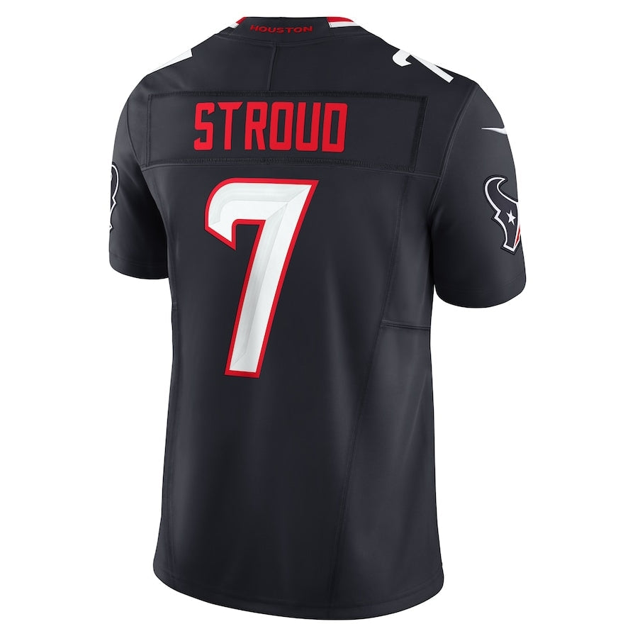 H.Texans #7 C.J. Stroud Vapor F.U.S.E. Limited Jersey - Navy American Football Jerseys - Main View