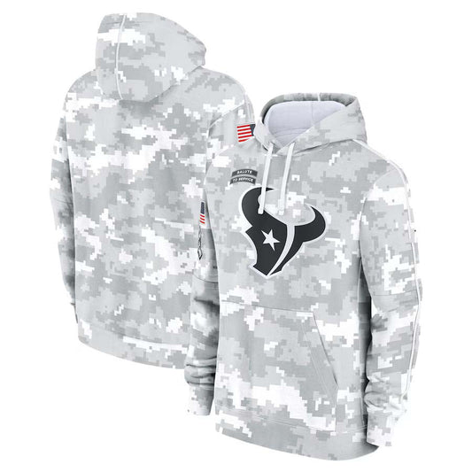 H.Texans 2024 Salute To Service Club Pullover Hoodie Cheap sale Birthday and Christmas gifts Stitched American Football Jerseys - Main View