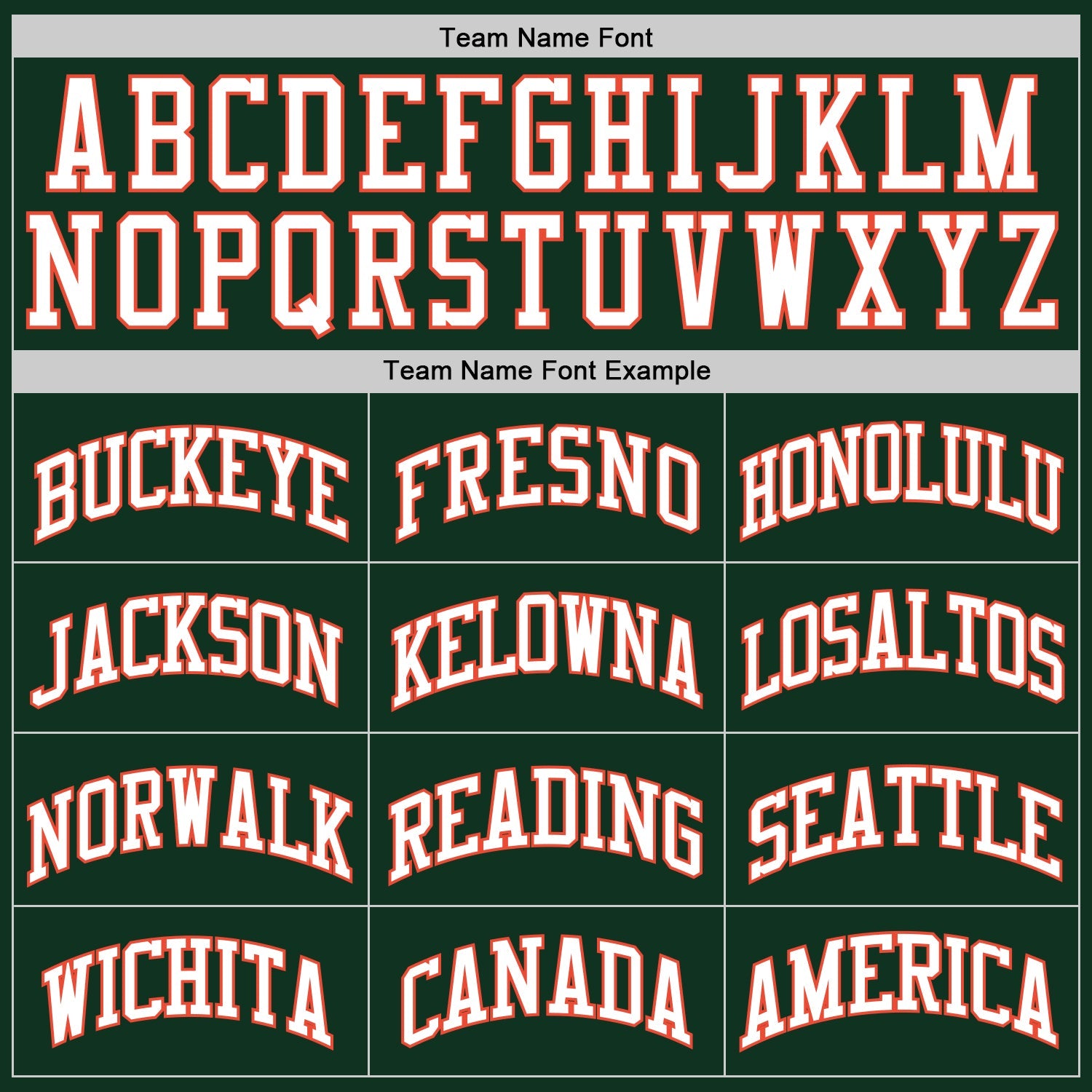 Custom Hunter Green White-Orange Authentic Throwback Basketball Jersey view 4