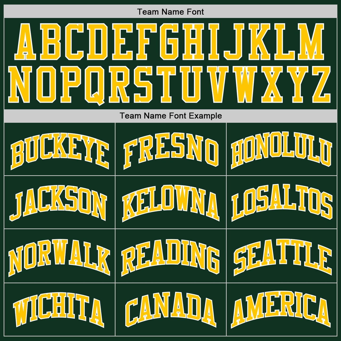 Custom Hunter Green Gold-White Authentic Throwback Basketball Jersey view 4