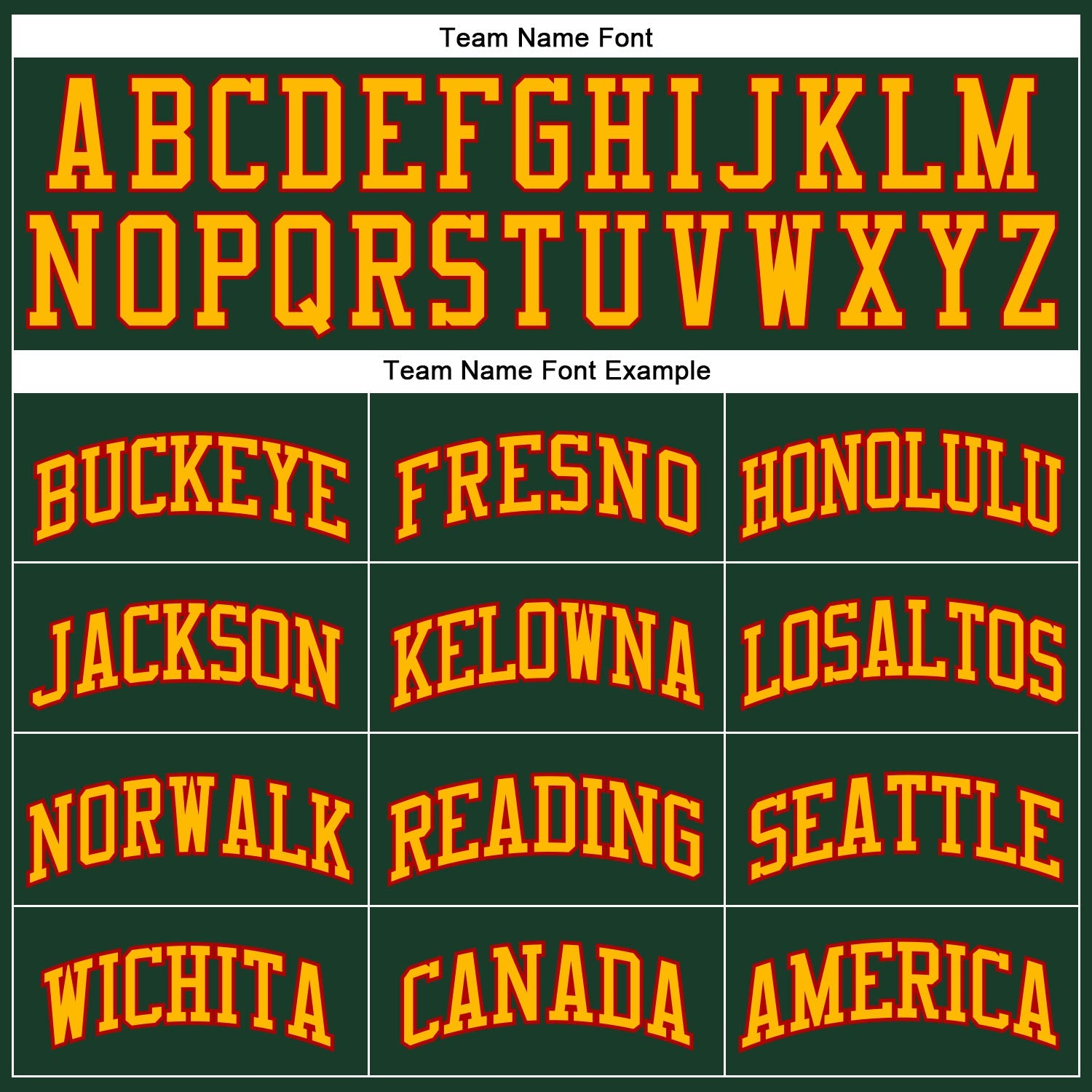 Custom Hunter Green Gold-Red Authentic Throwback Basketball Jersey view 3