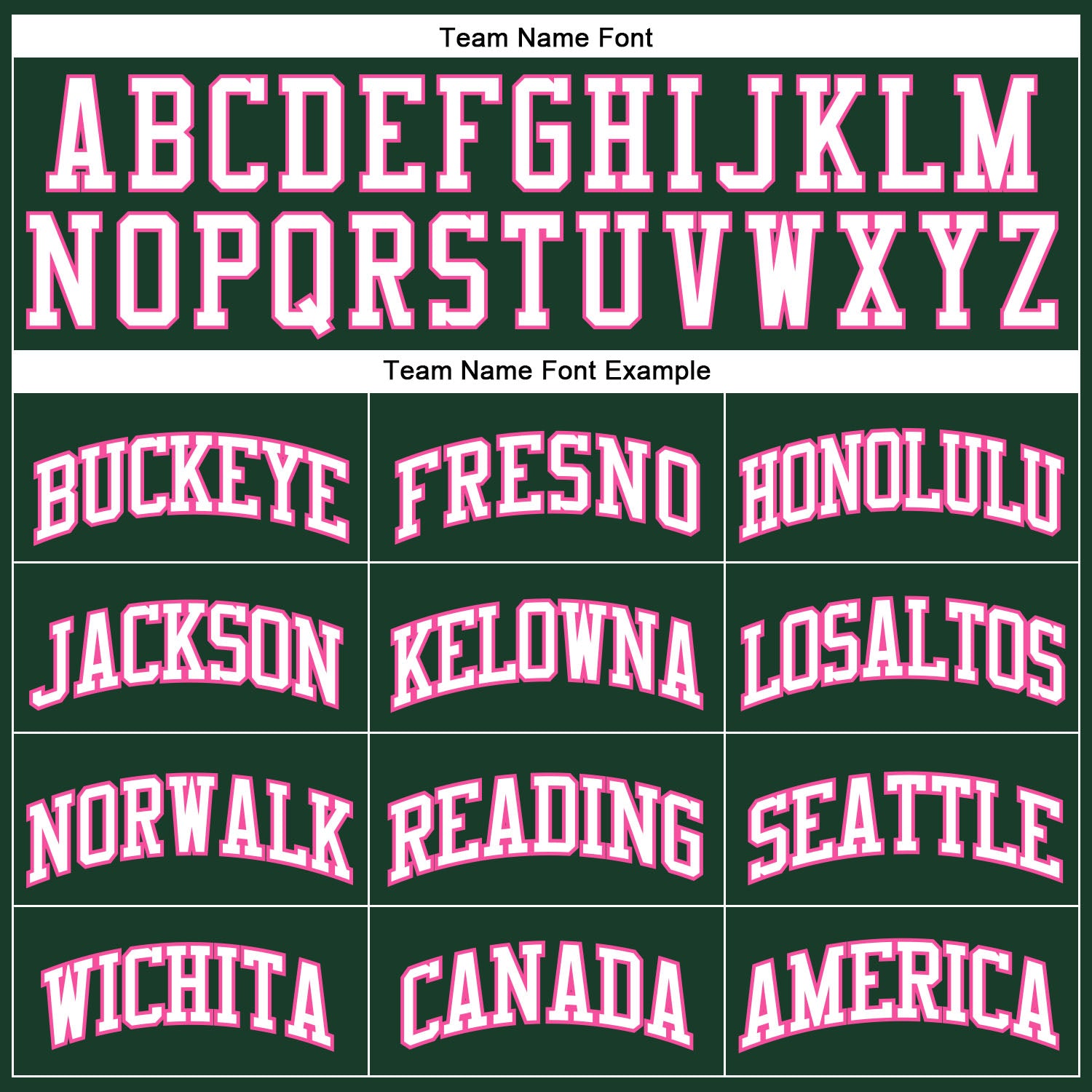 Custom Hunter Green White-Pink Authentic Throwback Basketball Jersey view 3