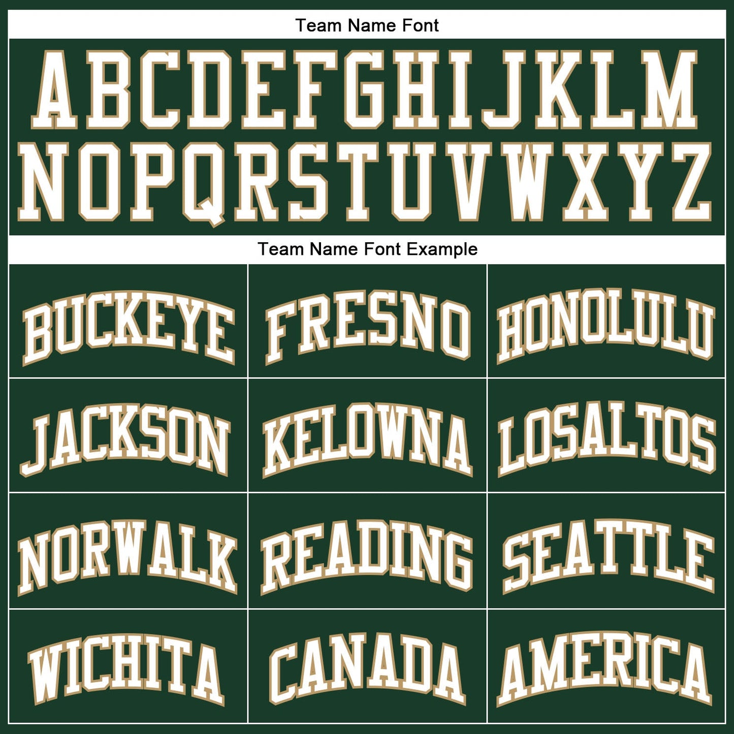 Custom Hunter Green White-Old Gold Authentic Throwback Basketball Jersey view 3