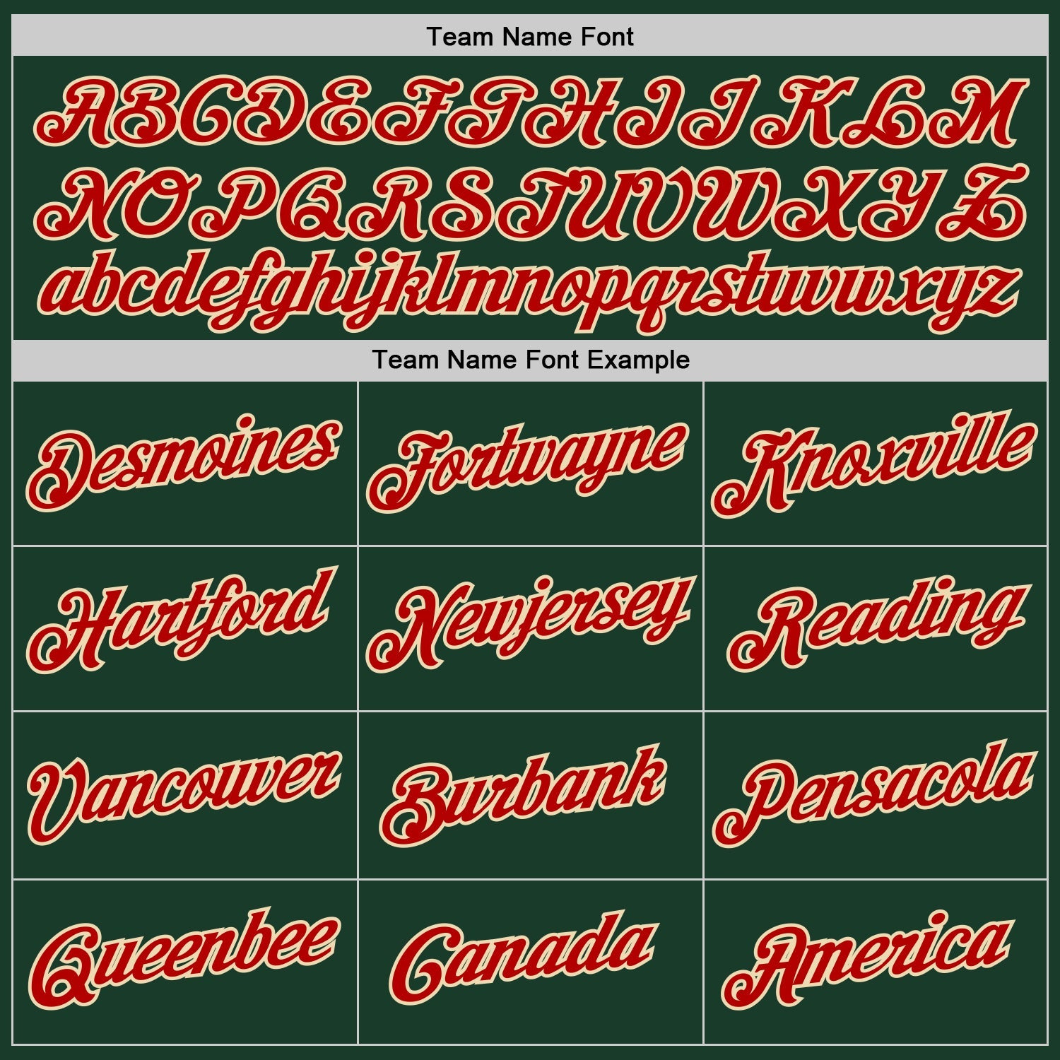 Custom Hunter Green Red-Cream Authentic Throwback Basketball Jersey view 5