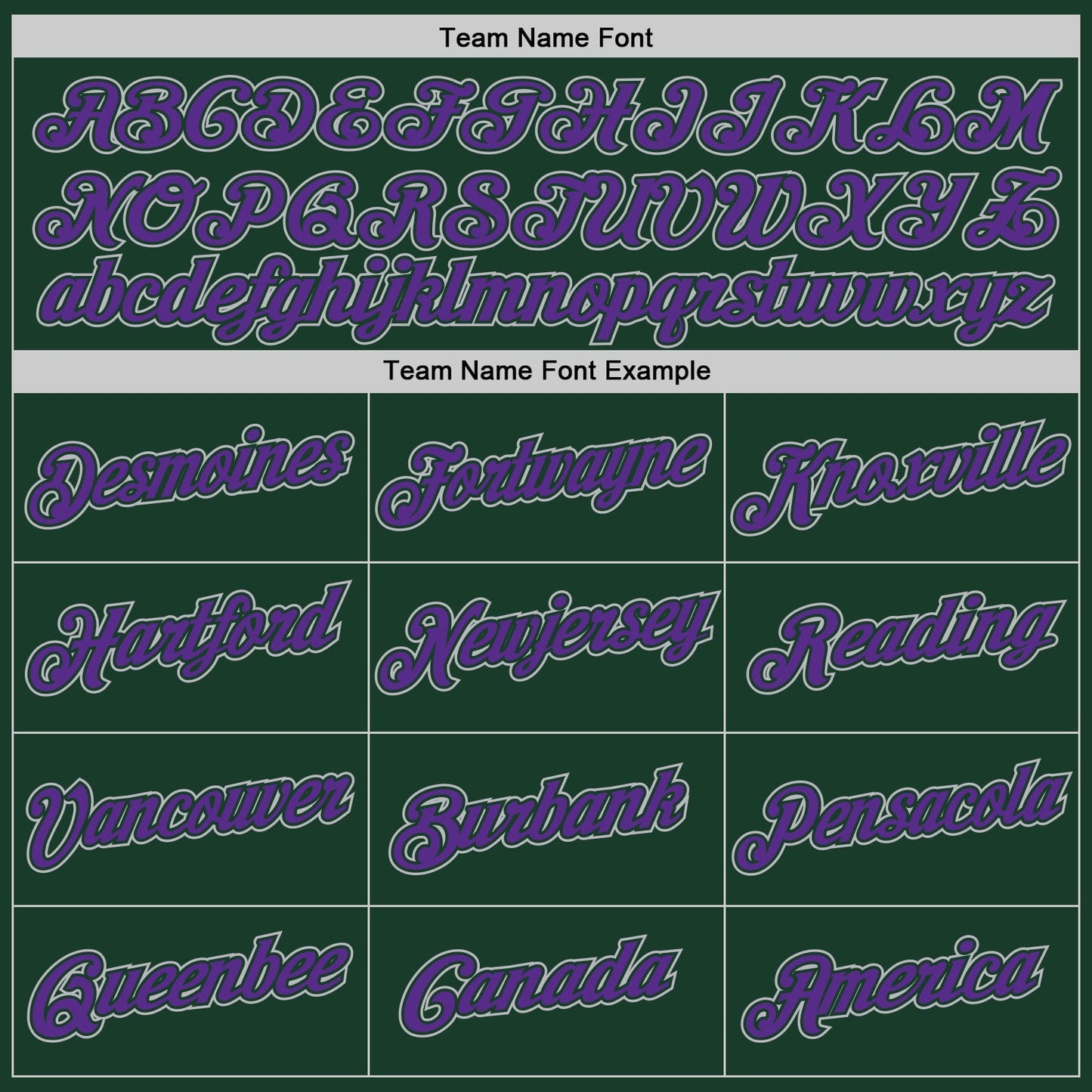 Custom Hunter Green Purple Green-Gray Authentic Throwback Basketball Jersey view 5