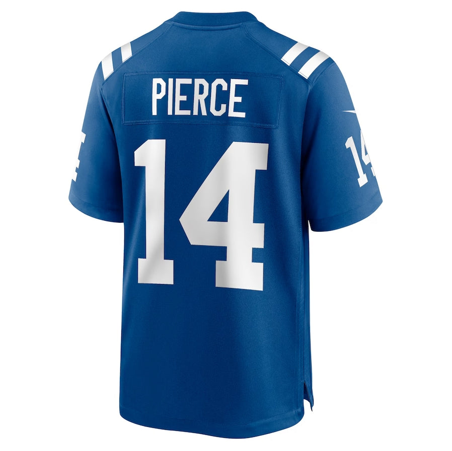 IN.Colts #14 Alec Pierce Royal Player Game Stitched American Football Jerseys - Main View