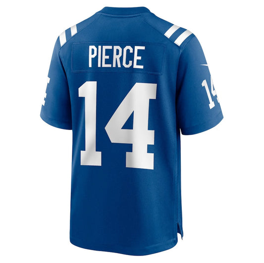 IN.Colts #14 Alec Pierce Royal Player Game Stitched American Football Jerseys - Main View