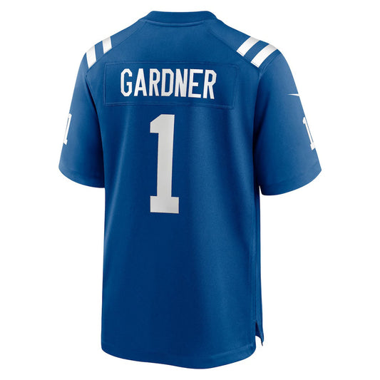 IN.Colts #1 Ahmad Sauce Gardner Royal Team Game Stitched American Football Jerseys - Main View